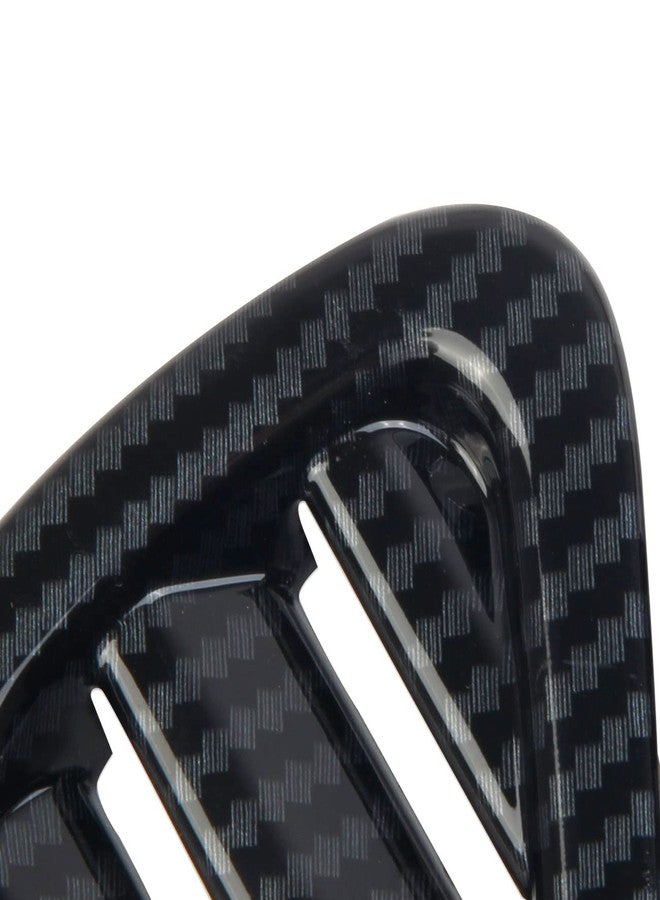 Fewshaw Carbon Fiber Air Vent AC Outlet Cover Trim Above Dashboard Accessories for 2021-2024 Chevy Tahoe Suburban for 2021-2024 GMC Yukon - Image 4